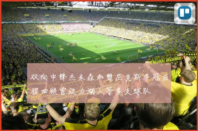 双向中锋杰米森加盟尼克斯夺冠历程回顾曾效力湖人等多支球队